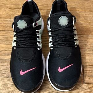 Nike Black and Pink Athletic Shoes